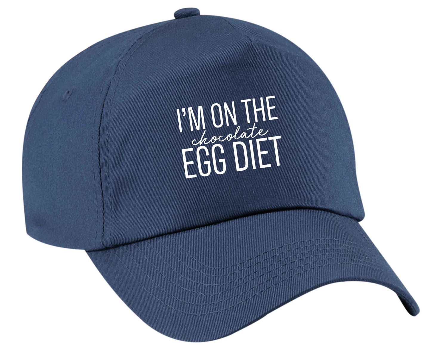 I'm on the chocolate egg diet | Baseball Cap