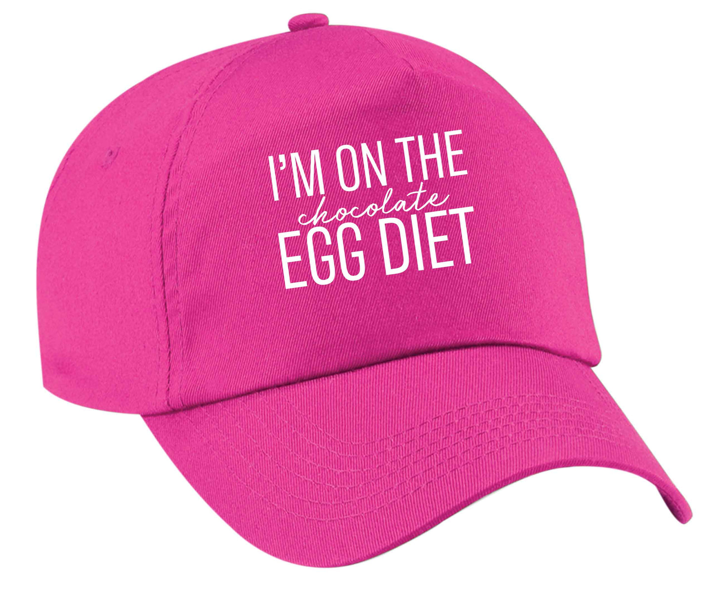 I'm on the chocolate egg diet | Baseball Cap