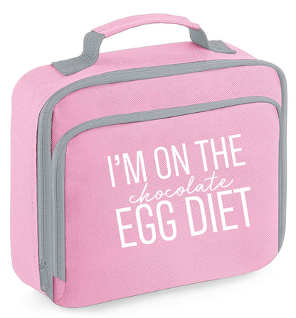 Any tex here insulated pink lunch bag cooler