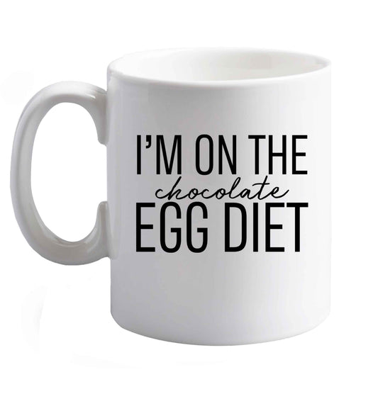 10 oz Favourite Type Pan Pancake ceramic mug right handed