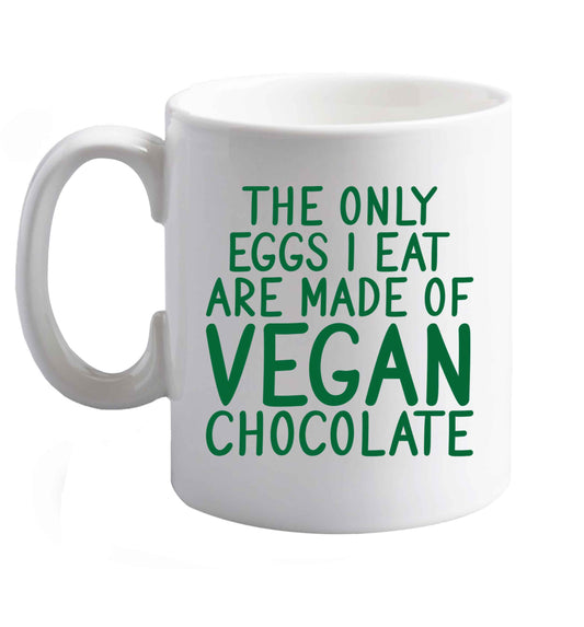 10 oz Favourite Type Pan Pancake ceramic mug right handed