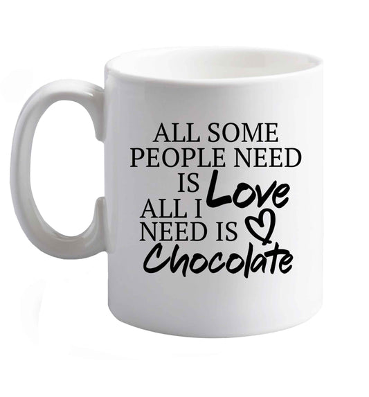 10 oz Favourite Type Pan Pancake ceramic mug right handed