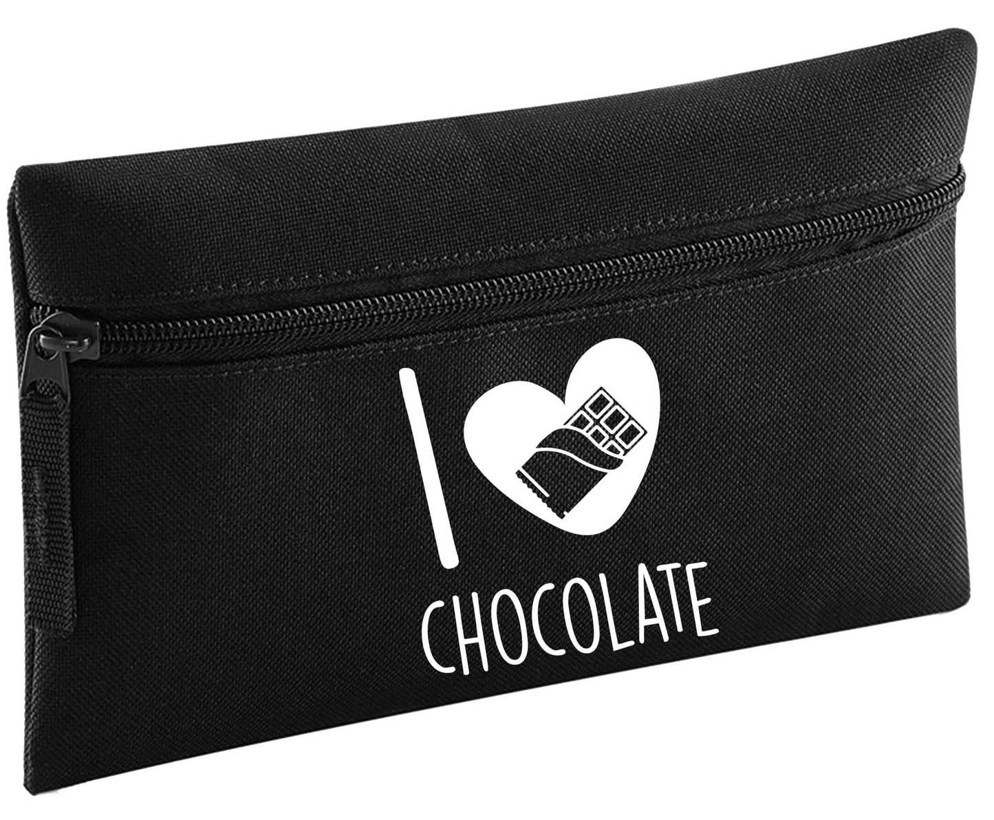 funny gift for a chocaholic! I love chocolate pencil case