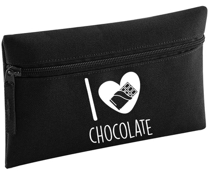 funny gift for a chocaholic! I love chocolate pencil case