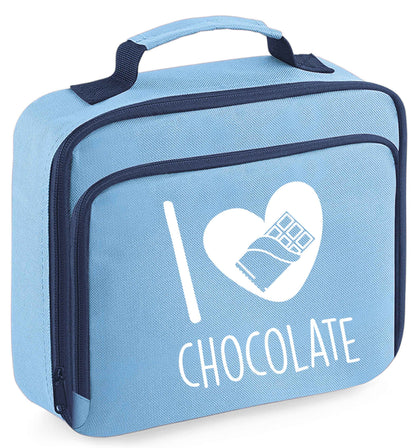 Any tex here insulated blue lunch bag cooler