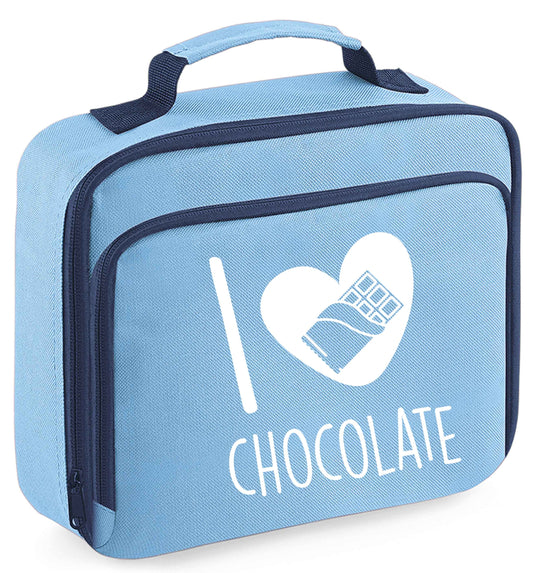 Any tex here insulated blue lunch bag cooler