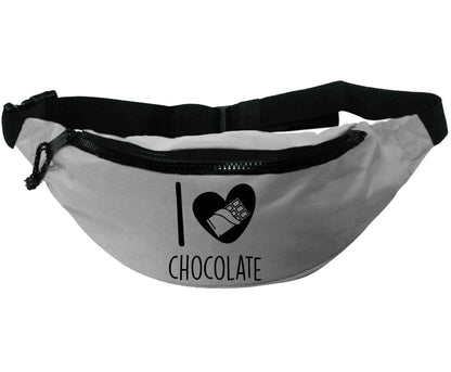 I love chocolate | Recycled polyester bumbag