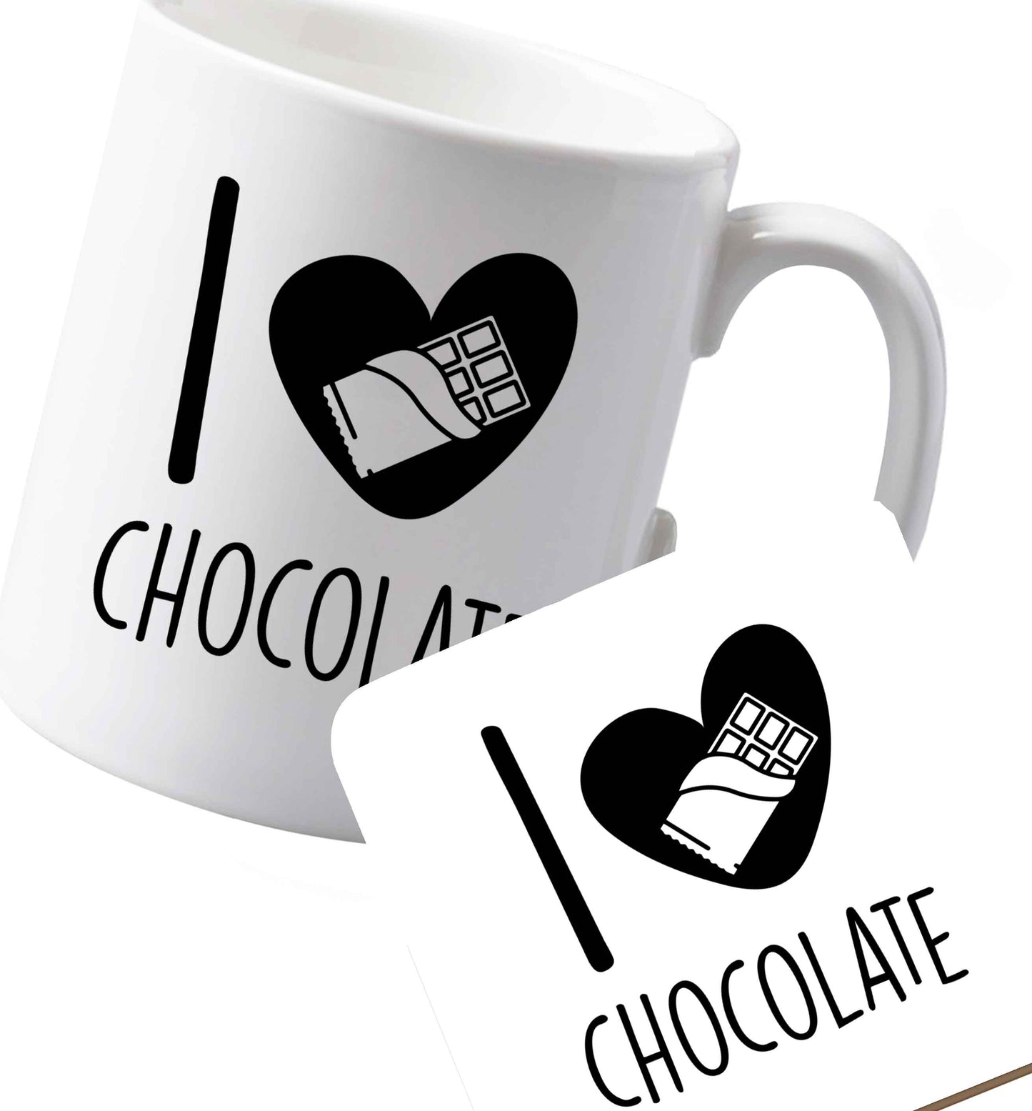 10 oz Ceramic mug and coaster Favourite Type Pan Pancake both sides
