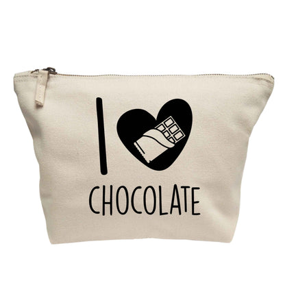 I love chocolate | Makeup / wash bag
