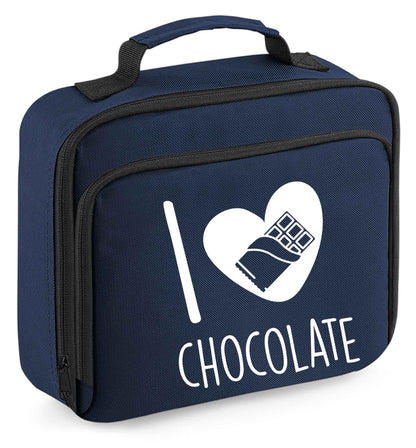 Any tex here insulated navy lunch bag cooler