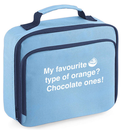 Any tex here insulated blue lunch bag cooler
