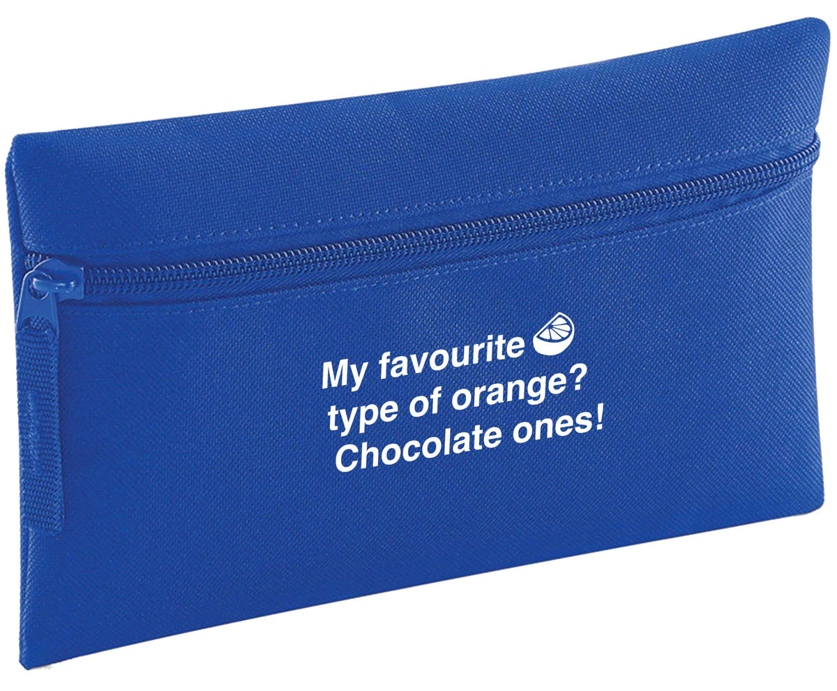 My favourite kind of oranges? Chocolate ones! | Pencil Case