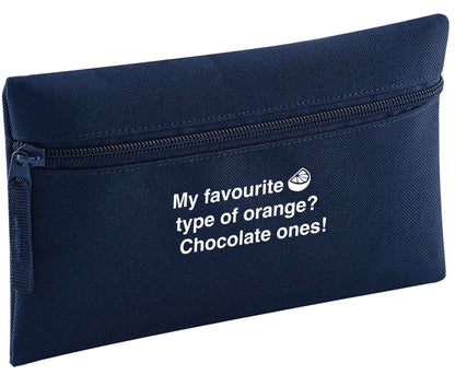 My favourite kind of oranges? Chocolate ones! | Pencil Case