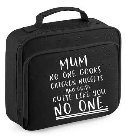 Any tex here insulated black lunch bag cooler
