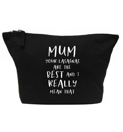 Mum your lasagnas are the best and I really mean that | Makeup / wash bag