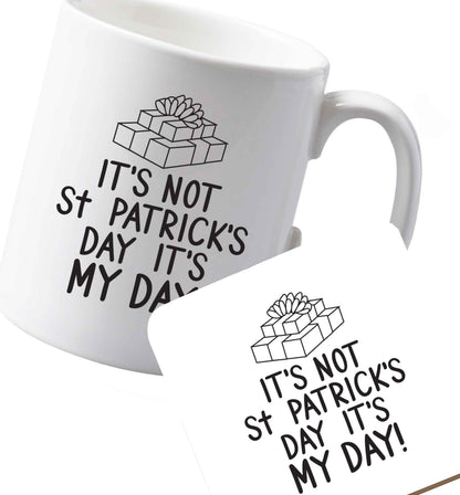 10 oz Ceramic mug and coaster Favourite Type Pan Pancake both sides