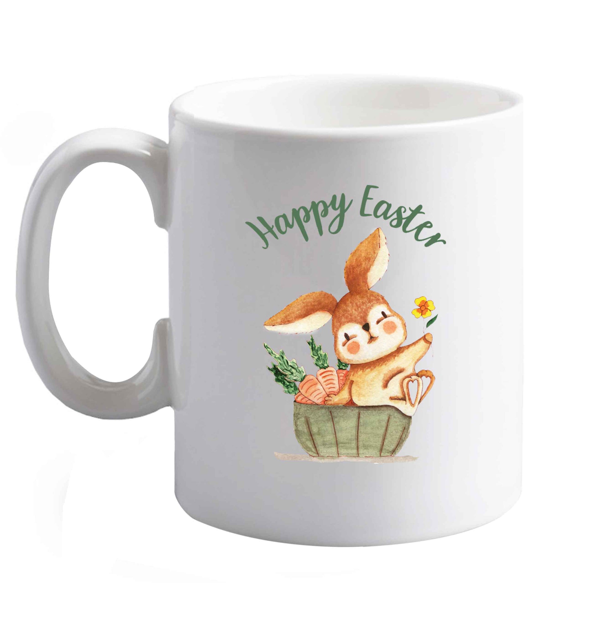 10 oz Favourite Type Pan Pancake ceramic mug right handed