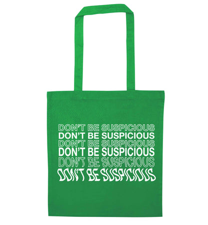 Viral funny memes! Designs for the gen z generation!  green tote bag