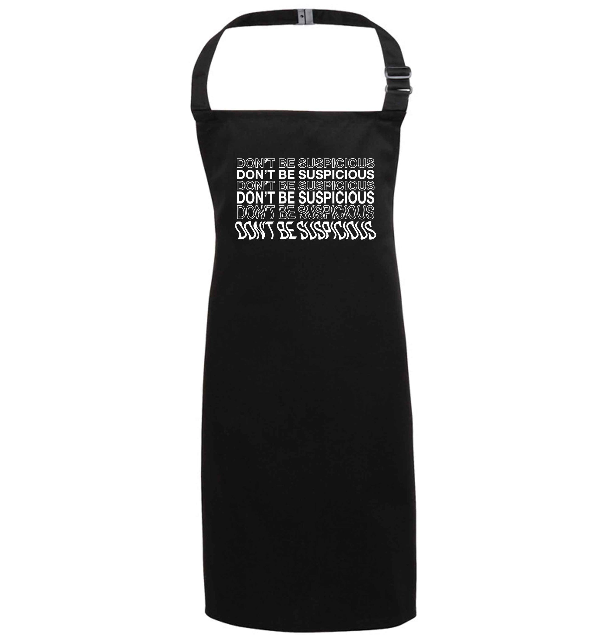 Viral funny memes! Designs for the gen z generation!  black apron 7-10 years