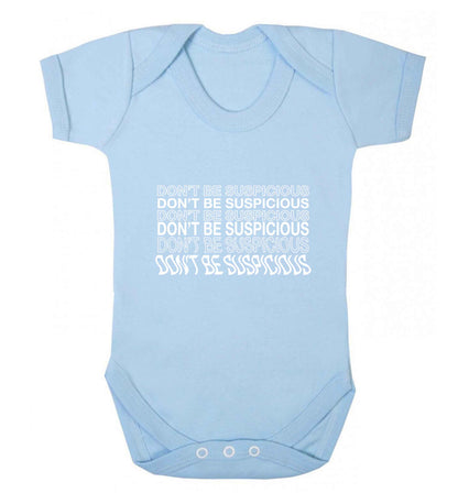 Viral funny memes! Designs for the gen z generation!  baby vest pale blue 18-24 months