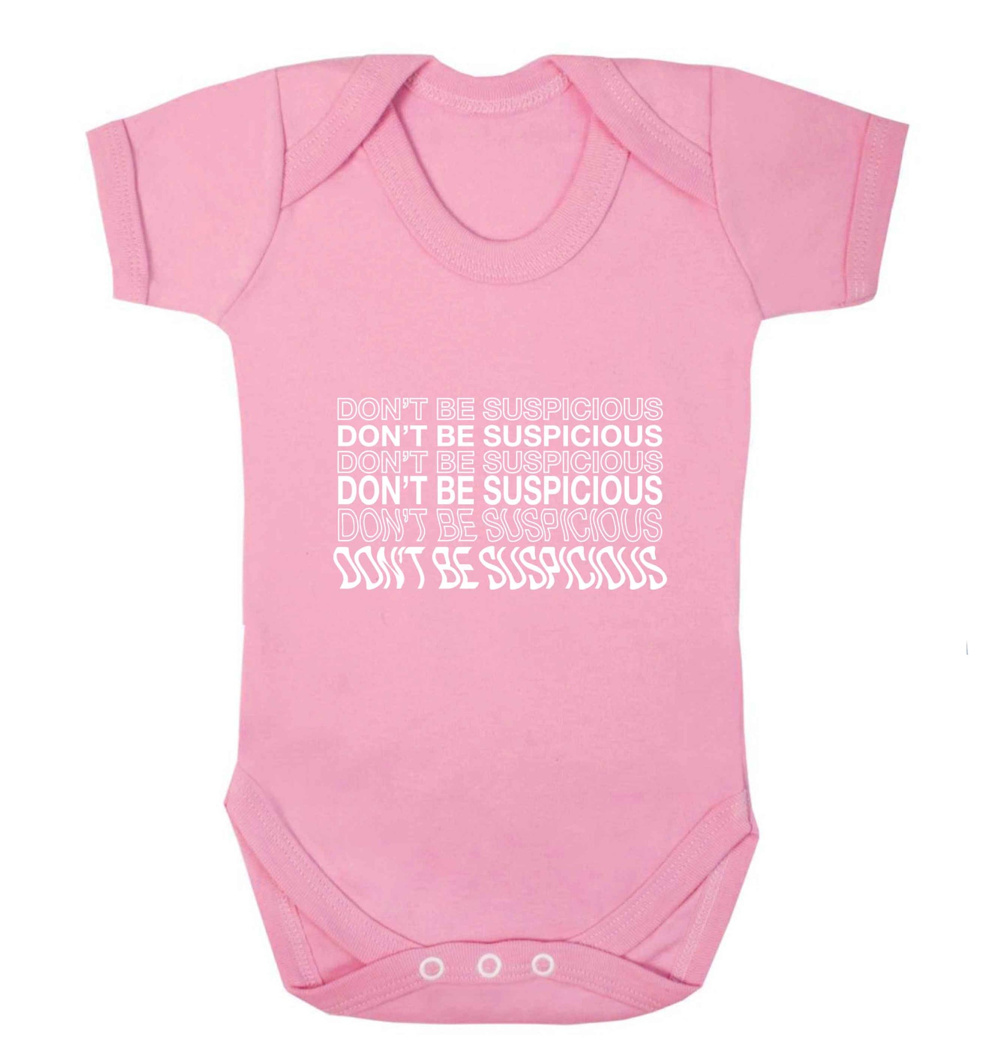 Viral funny memes! Designs for the gen z generation!  baby vest pale pink 18-24 months