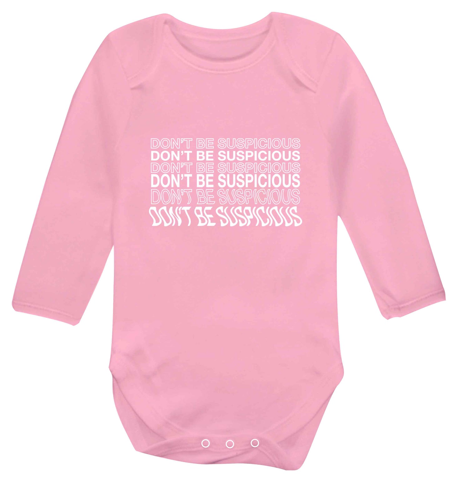 Viral funny memes! Designs for the gen z generation!  baby vest long sleeved pale pink 6-12 months