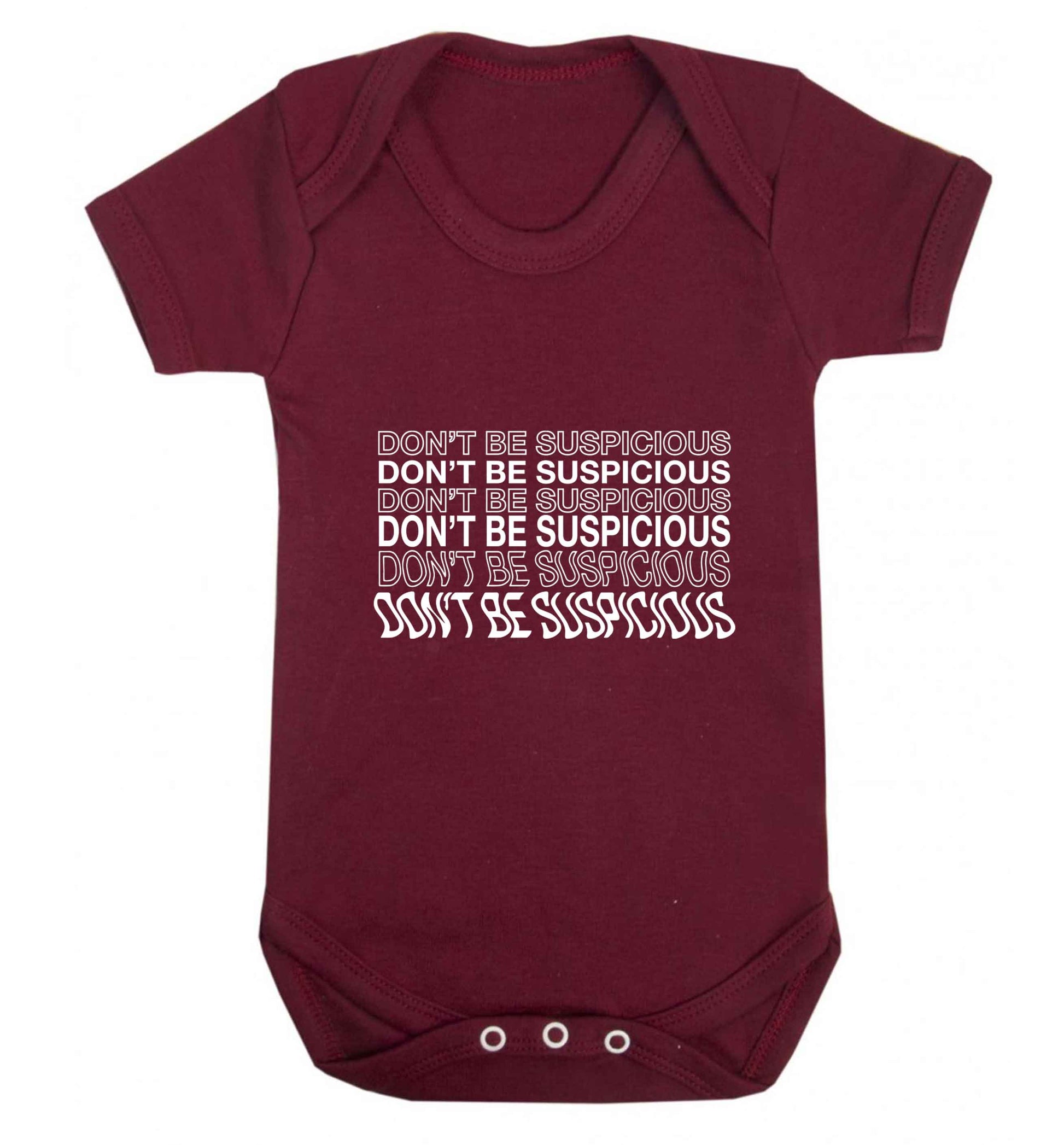 Viral funny memes! Designs for the gen z generation!  baby vest maroon 18-24 months