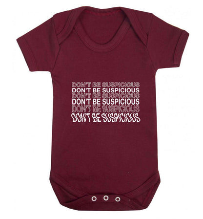 Viral funny memes! Designs for the gen z generation!  baby vest maroon 18-24 months