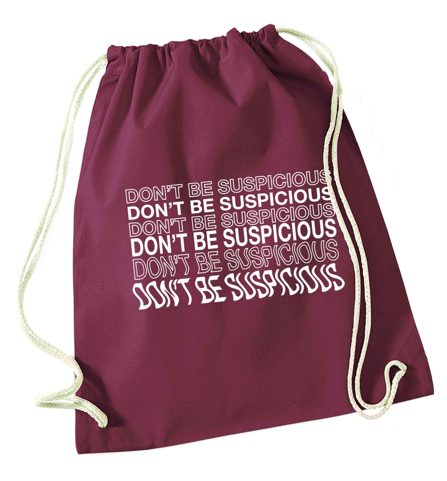 Viral funny memes! Designs for the gen z generation!  maroon drawstring bag