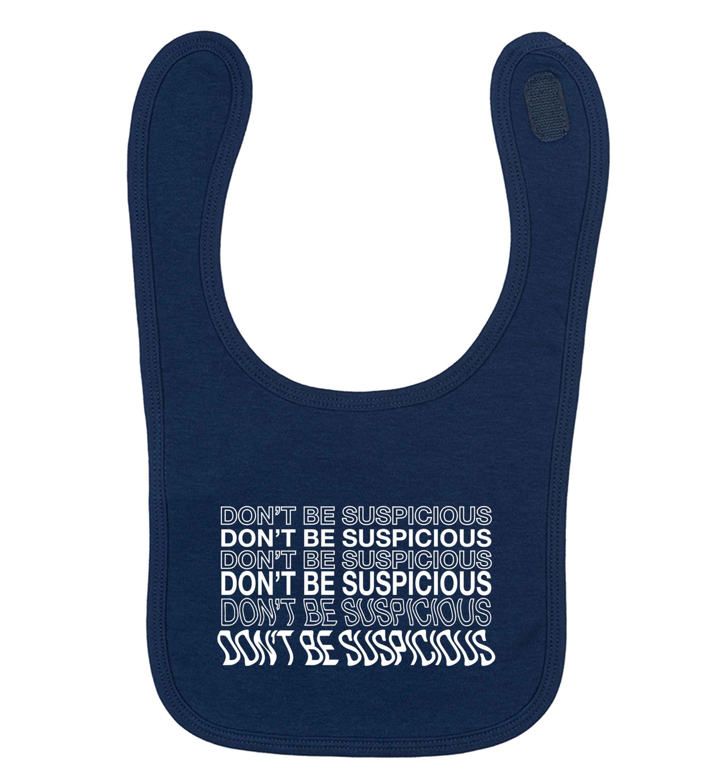 Viral funny memes! Designs for the gen z generation!  navy baby bib