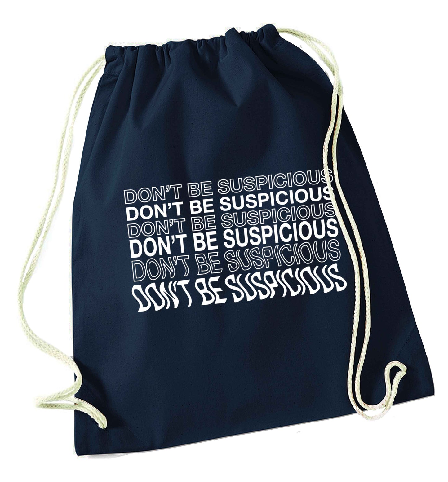 Viral funny memes! Designs for the gen z generation!  navy drawstring bag