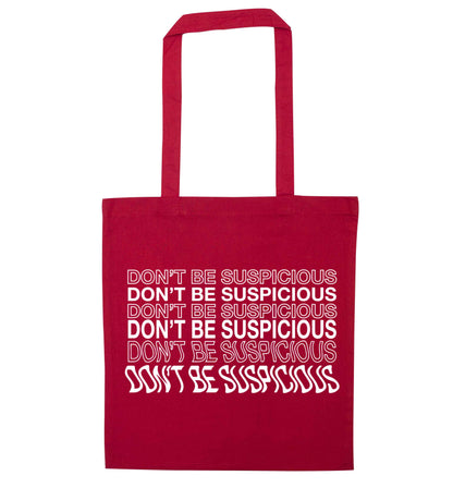 Viral funny memes! Designs for the gen z generation!  red tote bag