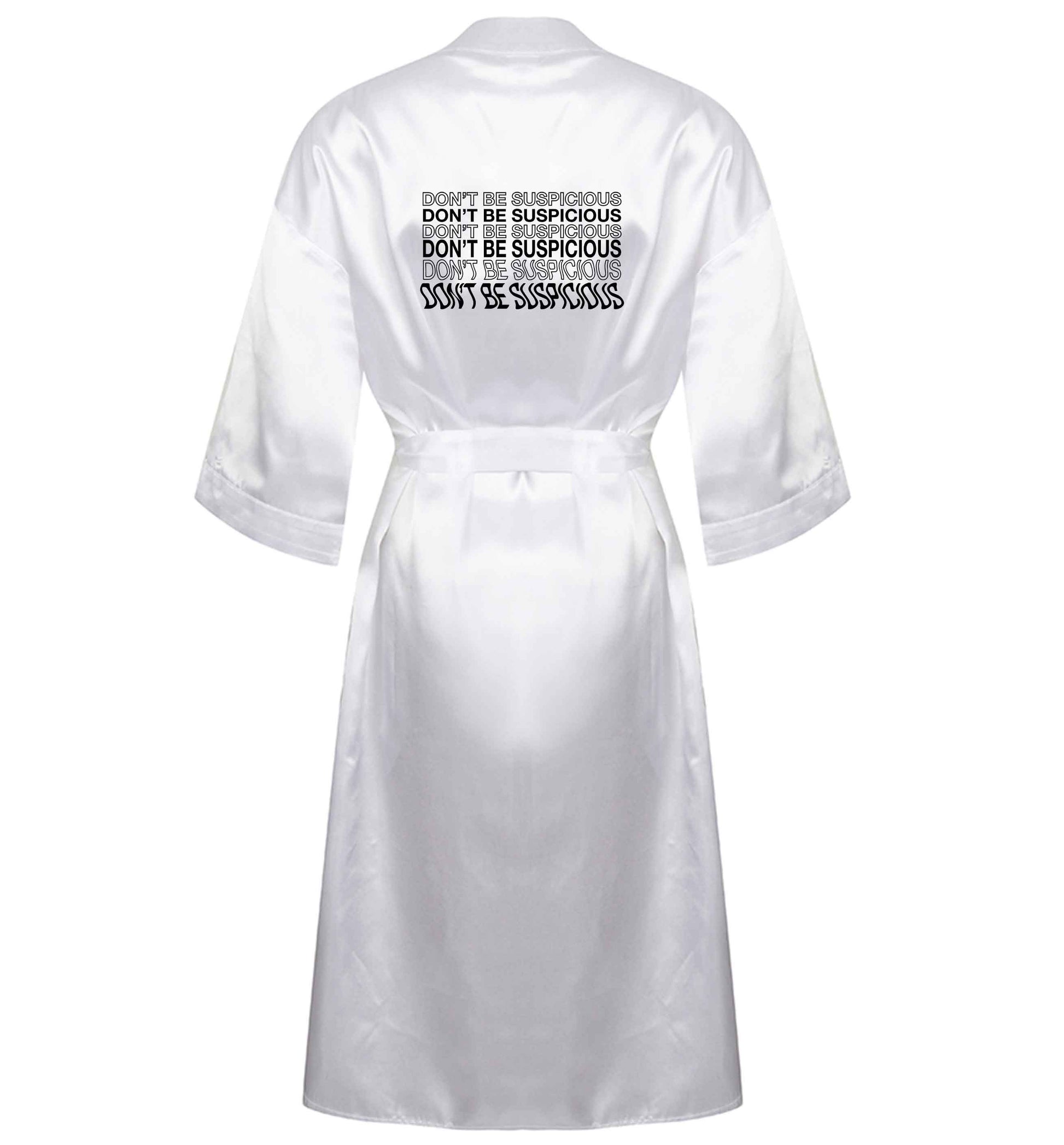 Viral funny memes! Designs for the gen z generation!  XL/XXL white ladies dressing gown size 16/18