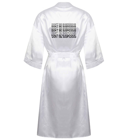 Viral funny memes! Designs for the gen z generation!  XL/XXL white ladies dressing gown size 16/18
