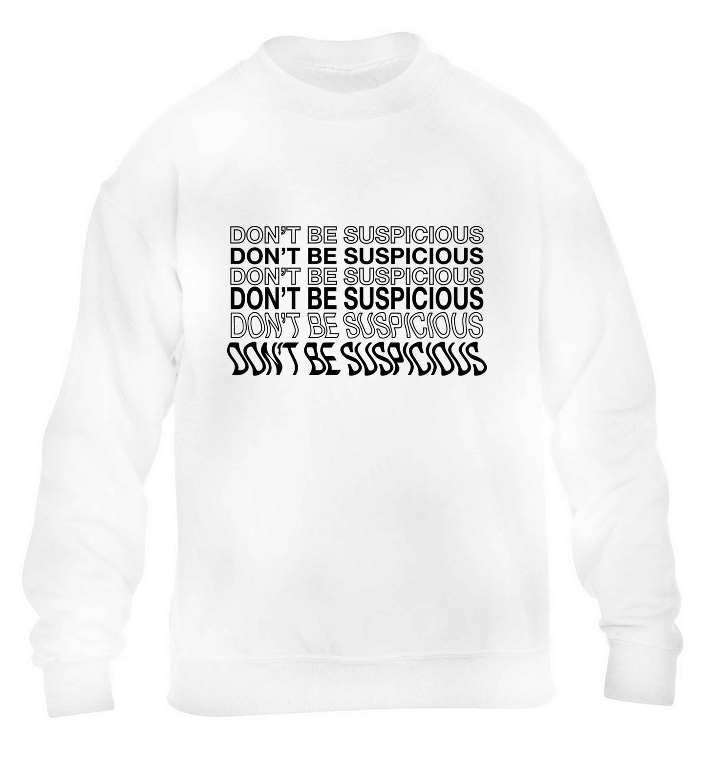 Viral funny memes! Designs for the gen z generation!  children's white sweater 12-13 Years