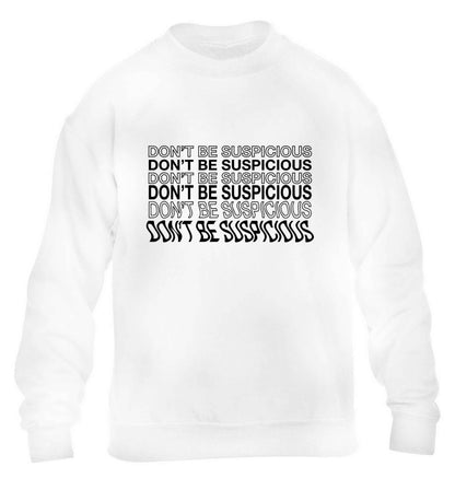 Viral funny memes! Designs for the gen z generation!  children's white sweater 12-13 Years