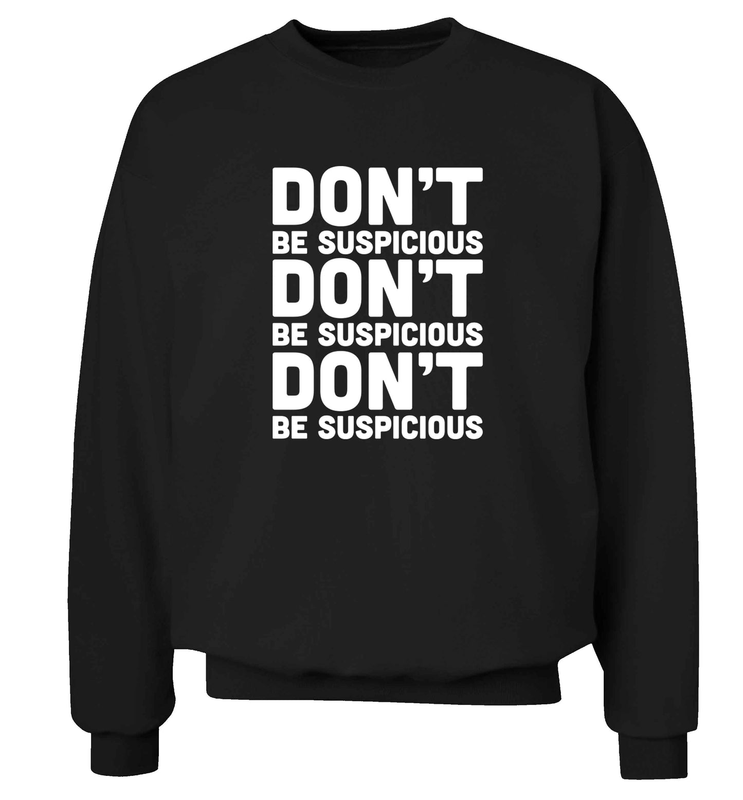 Gen Z funny viral meme  adult's unisex black sweater 2XL