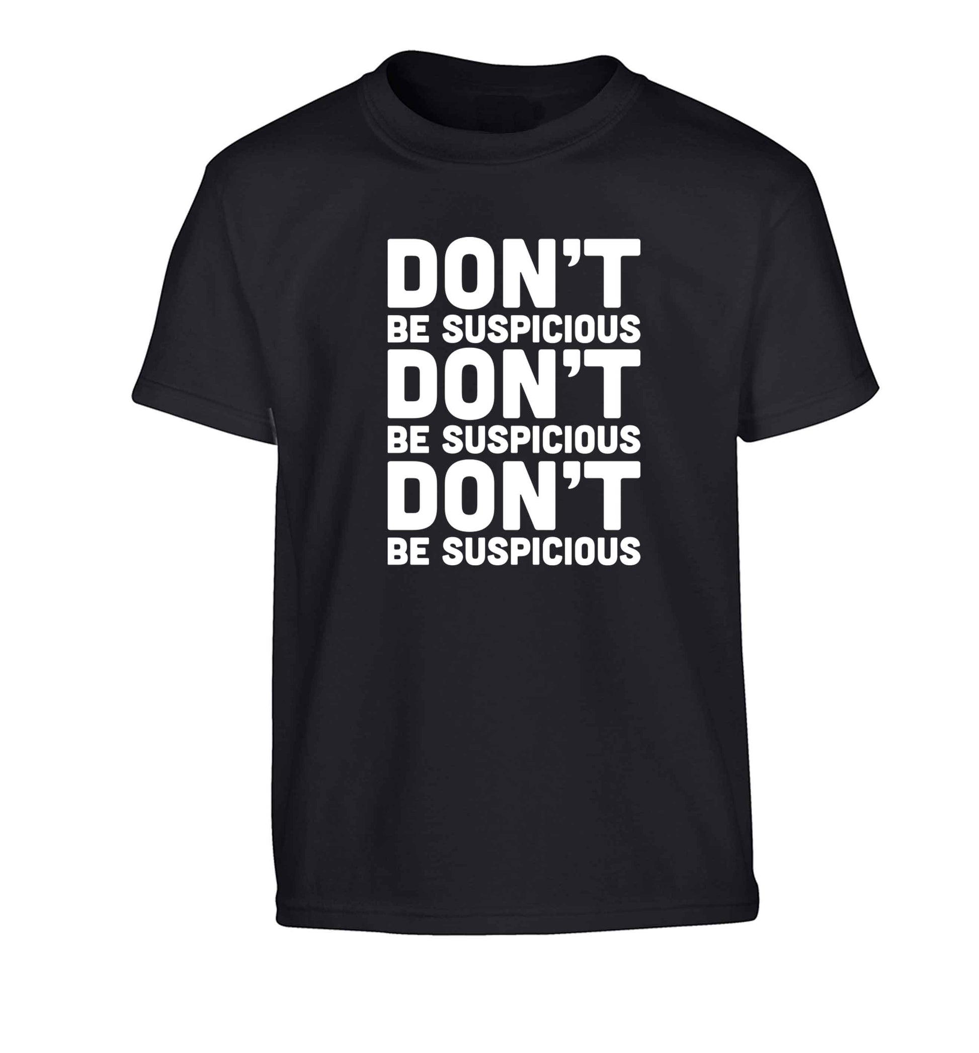 Gen Z funny viral meme  Children's black Tshirt 12-13 Years