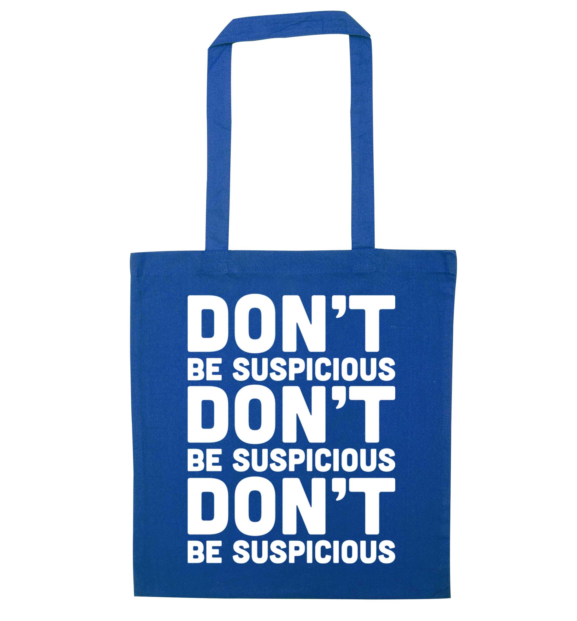 Gen Z funny viral meme  blue tote bag