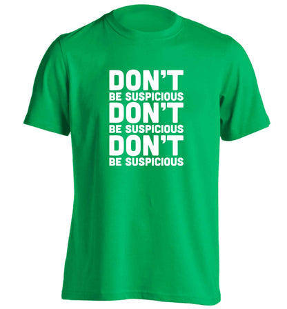 Gen Z funny viral meme  adults unisex green Tshirt 2XL