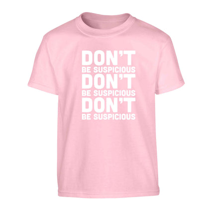 Gen Z funny viral meme  Children's light pink Tshirt 12-13 Years