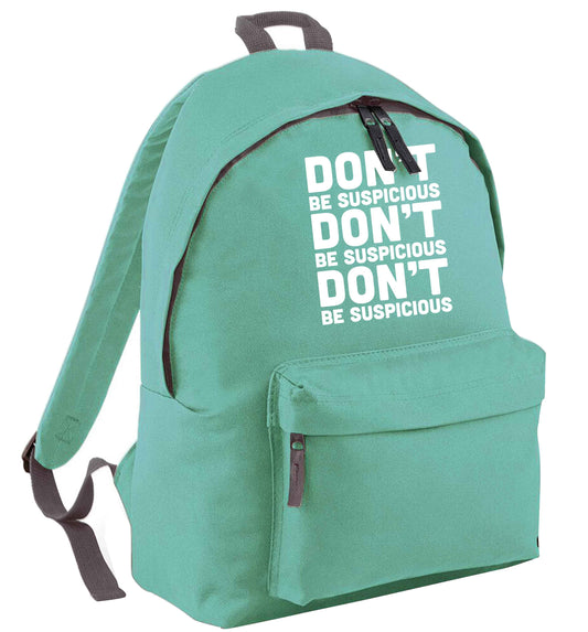 Gen Z funny viral meme  mint adults backpack