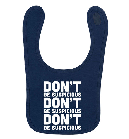 Gen Z funny viral meme  navy baby bib
