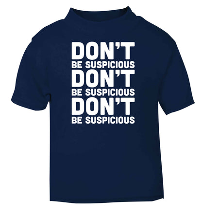 Gen Z funny viral meme  navy baby toddler Tshirt 2 Years