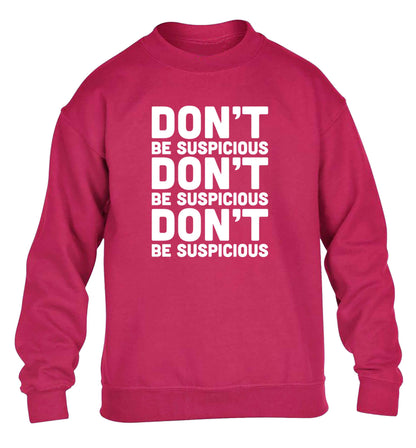 Gen Z funny viral meme  children's pink sweater 12-13 Years