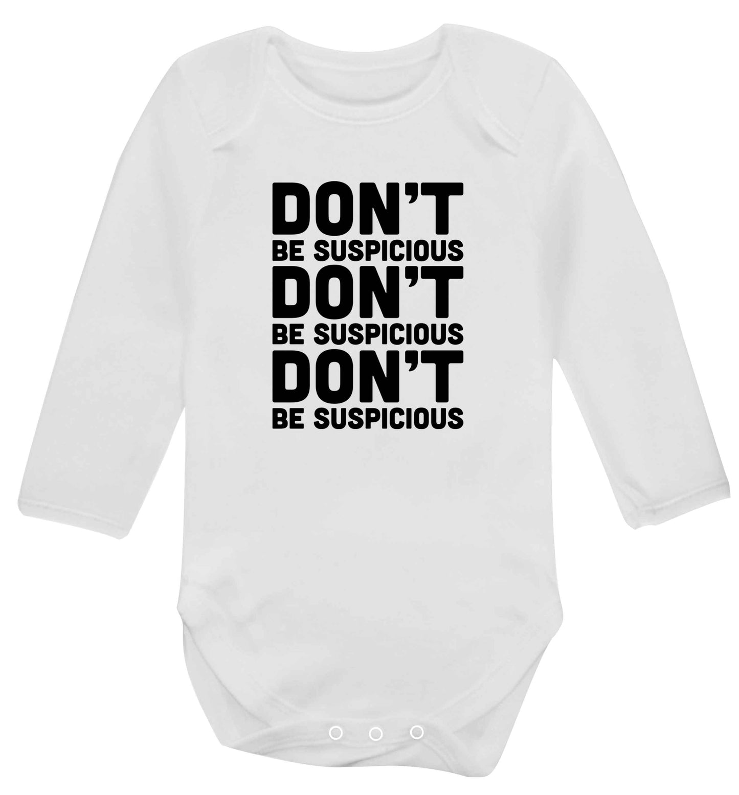 Gen Z funny viral meme  baby vest long sleeved white 6-12 months