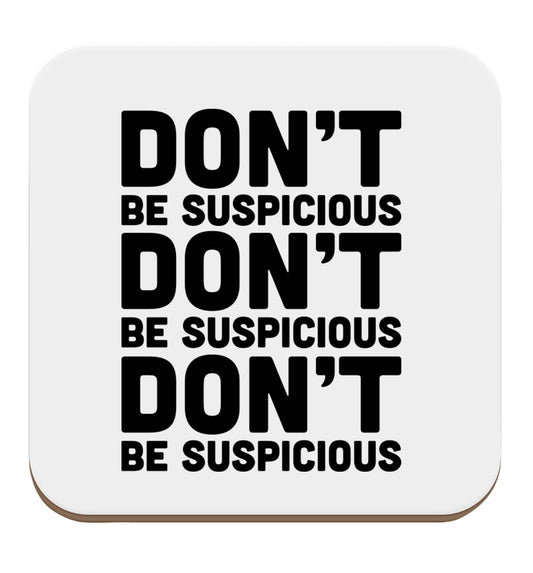 Gen Z funny viral meme  set of four coasters