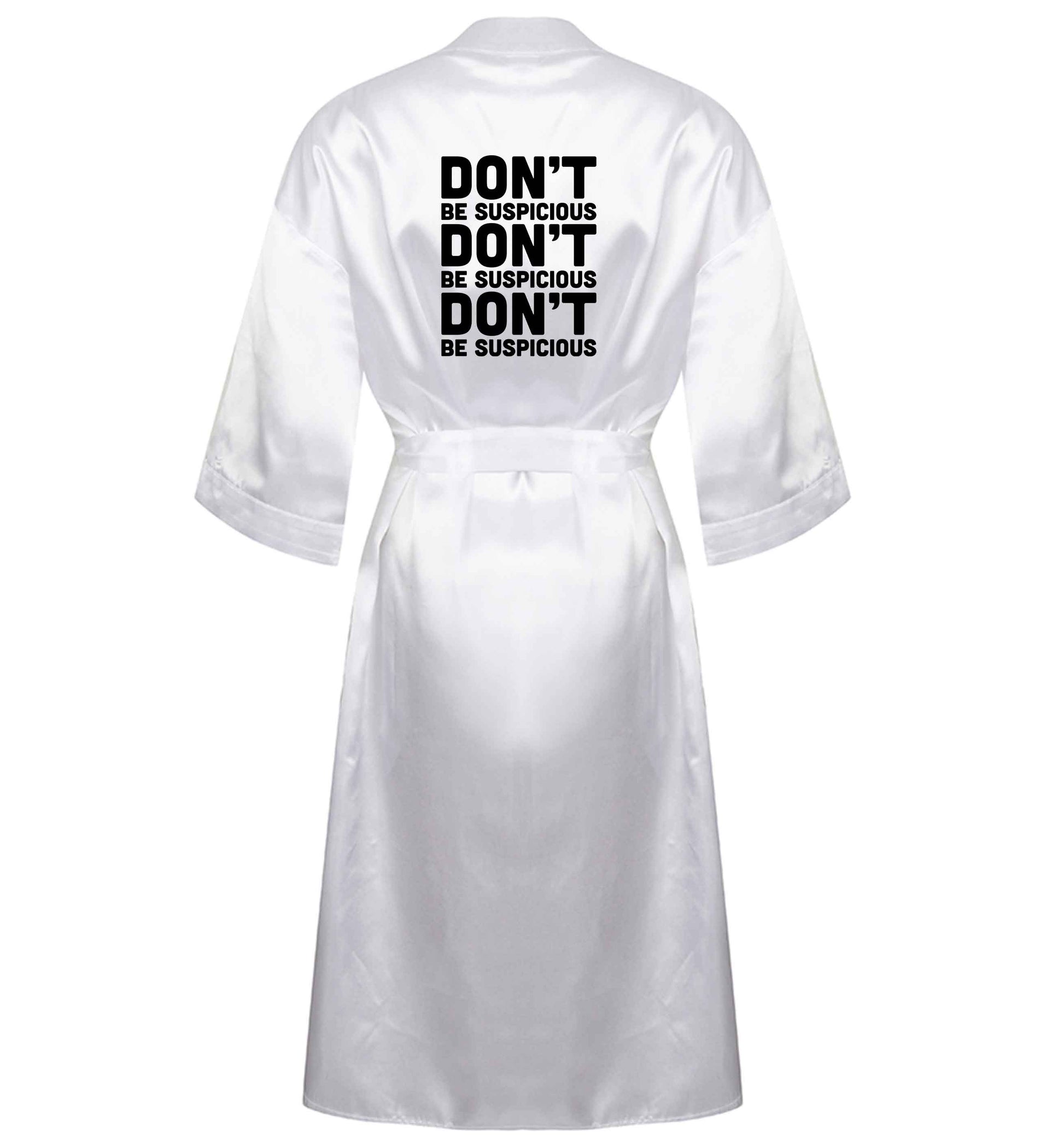 Gen Z funny viral meme - ladies white dressing gown size XS-2XL