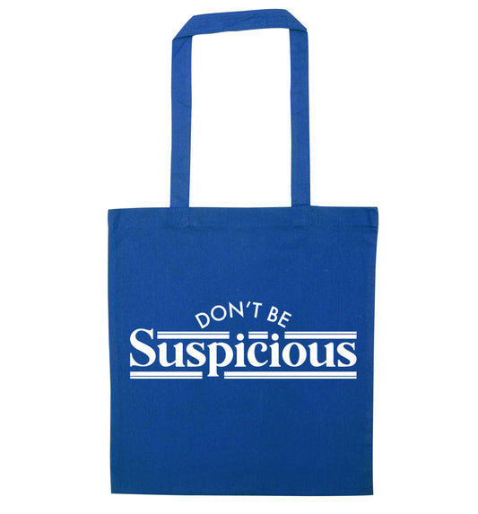 Gen Z funny viral meme  blue tote bag
