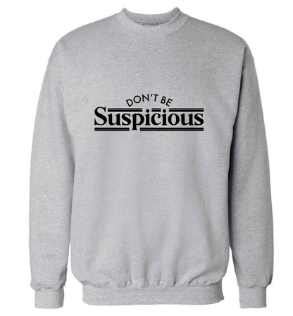 Gen Z funny viral meme  adult's unisex grey sweater 2XL